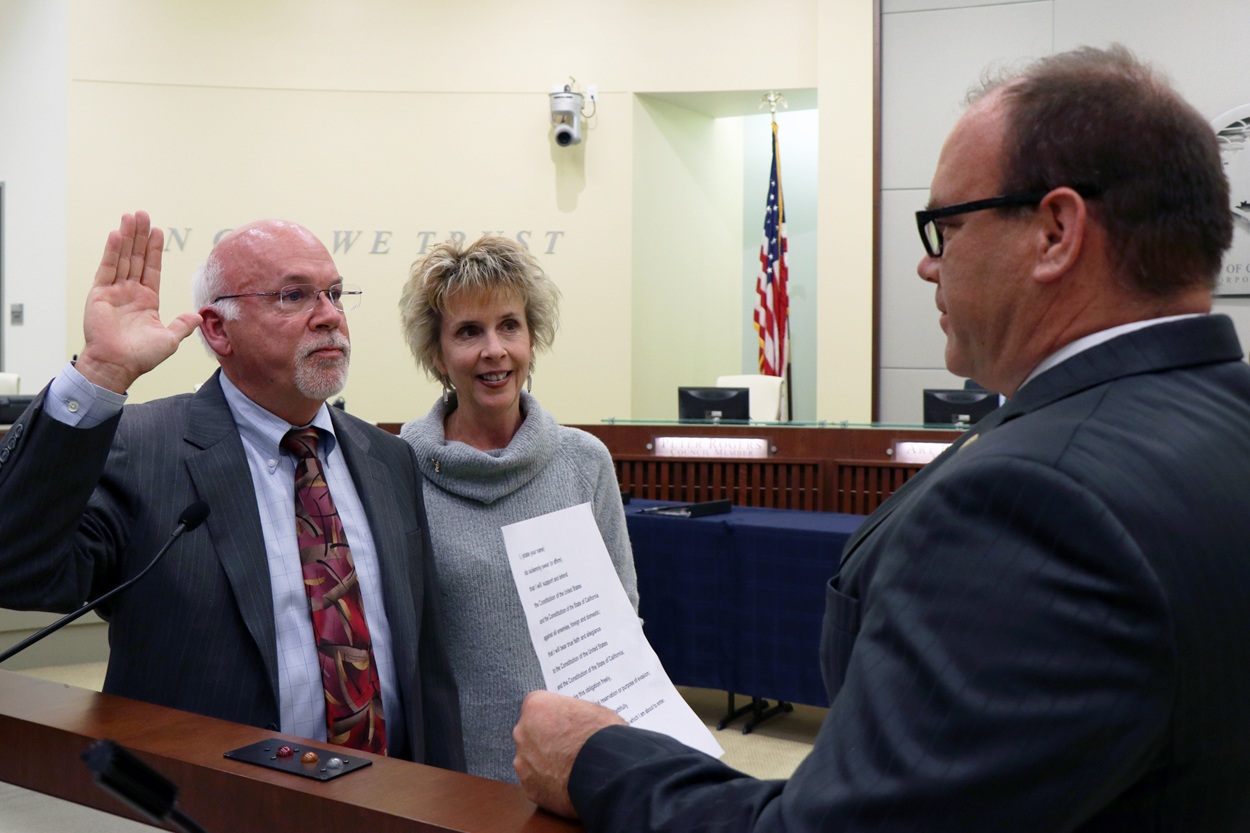 Peter Rogers Swearing In